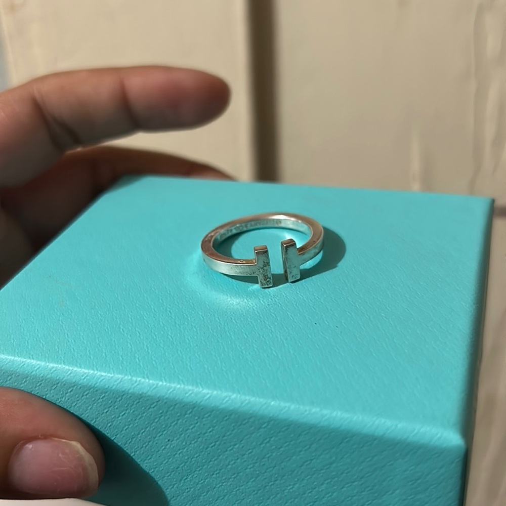Tiffany T
Square Ring
in Silver